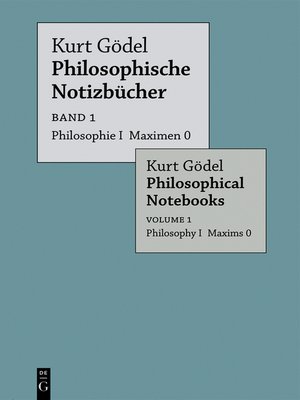 cover image of Philosophie I Maximen 0 / Philosophy I Maxims 0